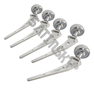 Elevador de cuello femoral de acero inoxidable Amstutz, instrumentos veterinarios para artroscopia ortopédica, hoja O/L de 12.25'' y 50mm para cadera, CE - Product Image 3