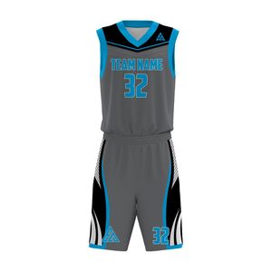Custom New Reversible Polyester Printed Design Basketball Uniforms <b>Plus</b> <b>Size</b> Sports <b>Mesh</b> Customized Sublimated Basketball Sets - Product Image 5
