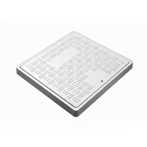 Tapas de alcantarilla de plástico reforzado con fibra de vidrio (FRP) resistentes a la corrosión para seguridad vial, tapas de acceso con resorte. - Product Image 6