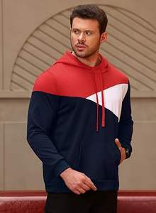 Sweat-shirt à capuche personnalisé pour homme en polyester et coton, pull molletonné, veste à capuche chaude d'hiver, décontractée, sportive, streetwear, fabrication - Product Image 6