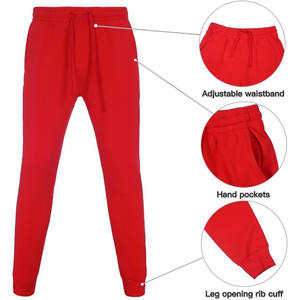 Conjunto deportivo con capucha para hombre, mezcla de algodón, tela transpirable, pantalones jogger de corte ajustado, ropa deportiva informal para gimnasio y correr, a precios razonables. - Product Image 4