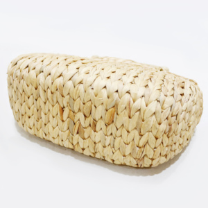 WINTOP Eco-Friendly Seagrass Rectangle Multifunction <b>Straw</b> Flower Gift <b>Basket</b> Handmade Rustic Creative Woven Portable - Product Image 3