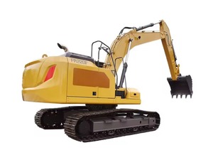 Chenillard robuste d'occasion de 3000 kg de couleur jaune avec bras hydraulique renforcé et godet haute performance pour les projets de développement de terrains - Product Image 4