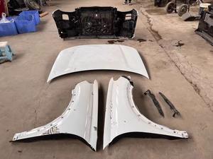 Pour <span class=keywords><strong>Audi</strong></span> <span class=keywords><strong>Q6</strong></span> <span class=keywords><strong>2023</strong></span> : Ensemble de pare-chocs avant avec phares, support de radiateur et calandre – Pièces de rechange automobiles d'occasion - Product Image 6