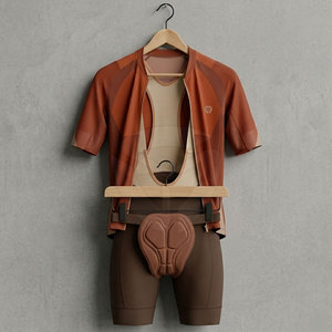 Tenue de cyclisme en matériau léger et respirant, adaptée aux séances d'entraînement de VTT et au cyclisme de compétition - Product Image 3