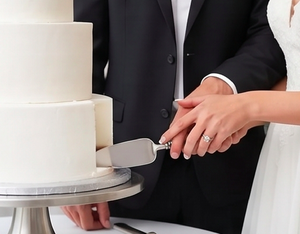 Elegant Design Green Handle Silver Head Cake Server Knife Set Suitable For Birthday Parties Weddings And Celebrations - Product Image 5