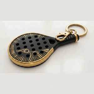 Llavero de Goma Personalizable al por Mayor con Forma de Raqueta de Tenis y Pádel, con Logotipo Personalizado, Material Duradero, Tamaño Personalizado para Regalos de Eventos - Product Image 3