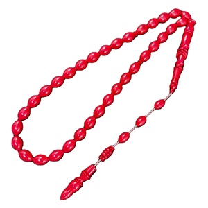 Tasbih en résine de luxe, nouveau design, 33 perles avec pompon, chapelet de prière islamique pour les cadeaux du Ramadan en provenance d'Inde - Product Image 5