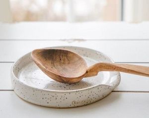 Decorative Kitchen Marble Spoon Rest Eco-Friendly & Dishwasher Safe for Convenient Spoon Placement During Daily Meal Preparation - Product Image 3