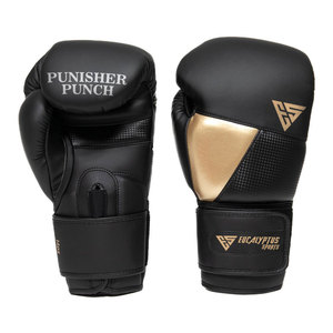 Guantes de Boxeo de Cuero al por Mayor con Logotipo Personalizado, Fabricante de Guantes de Boxeo de Piel de Vaca para Entrenamiento, Uso Profesional de Kick Boxing - Product Image 1