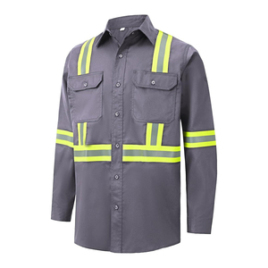 Chemises de travail pour hommes haute visibilité, qualité supérieure, prix abordable, pour la construction et l'industrie, protection et sécurité, confortables - Product Image 1
