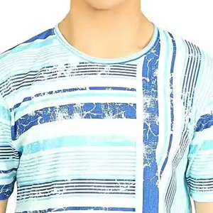Camiseta de sublimación de punto 100% poliéster de alta calidad, la más vendida, cómoda, transpirable, de manga corta, para la moda de verano. - Product Image 6