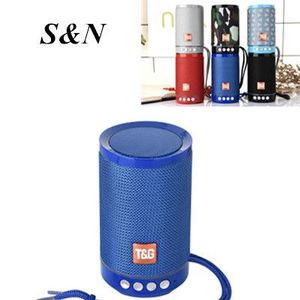 T&G Portable <b>Bluetooth</b> <b>Speaker</b> Blue Compact Wireless Audio For Outdoor Use - Product Image 1