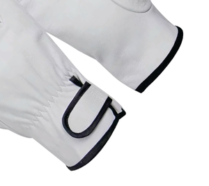 Guantes de Trabajo de Piel de Cabra de Buena Calidad, Marca Emboson LD009, Fabricados en China, Antideslizantes, Ligeros, de Dedo Completo, Unisex - Product Image 4
