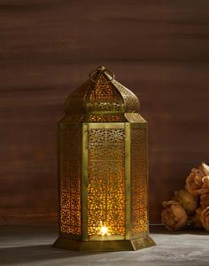 New handmade Etched Metal <b>Table</b> Lantern for indoor and outdoor decorations in best quality - Product Image 4