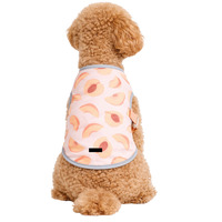 Özel Tasarım Pamuk/Polyester Hafif Kolsuz Köpek Montları ve Yelekleri Yazlık Serinletici Moda Giysisi