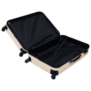 Maleta rígida con ruedas de ABS dorado - Product Image 5