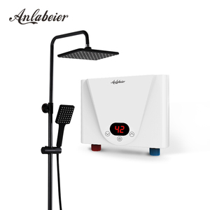 Fabricante confiable 220V 5.5KW Mini calentador de agua eléctrico sin tanque para el hogar Hotel IPX4 LED Protecciones de seguridad completas para - Product Image 5