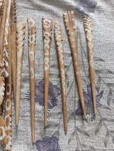 Handcrafted Bone <b>Hair</b> Sticks Carved <b>Hair</b> <b>Pins</b> Ethnic <b>Hair</b> Accessories <b>for</b> <b>Bun</b> Hairstyle Women Accessories - Product Image 5