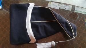 Chapeau de bureau personnalisé Empire avec logo, en noir nuit, finition premium - Product Image 6