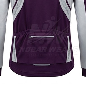 Chaqueta Deportiva de Ciclismo con Tela Ligera, Cierre Completo con Cremallera, Protección Contra el Viento, Secciones Transpirables y Detalles Reflectantes - Product Image 5