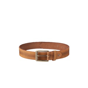 Cinturón Casual de Cuero de Grano Completo Curtido Vegetalmente Hecho a Mano para Hombre y Mujer con Hebilla de Aleación - ¡Gran Oferta! - Product Image 3