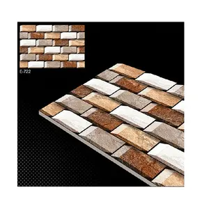 Attractive look Brick pattern 3d bathroom ceramic tile for bathroom wall restaurant wall for wall decoration