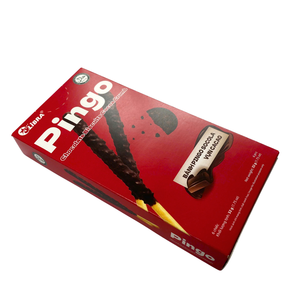 Luscious Deliciously Coated PINGO <b>Milk</b> Chocolate Biscuits Cocoa Crumb 32g Manufactured | ODM & Free Samples| - Product Image 3