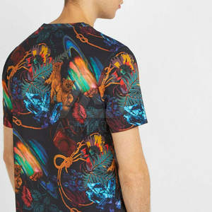 เสื้อยืดซับลิเมชั่นคุณภาพสูงขายดีสำหรับผู้ชาย ไซส์ผู้ใหญ่ น้ำหนักเบา - Product Image 4