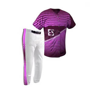 Uniformes de Béisbol Cómodos para Jóvenes, Personalizables, MOQ Bajo - Product Image 6