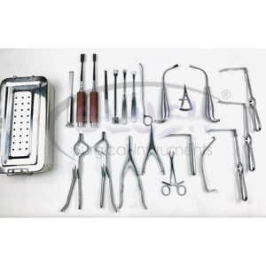Orthognathic Instrument Set Manual Power Maxillofacial Instrument Stainless Steel Sterilization Box Packaging By <b>Blush</b> Surgical - Product Image 1
