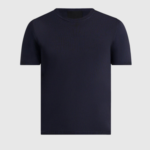 Camiseta Unisex 100% Algodón 260g con Bordado 3D Personalizado, Diseño de Moda Elegante, Corte Holgado para Fiestas - Product Image 3