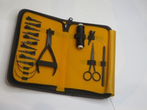 Professional Stainless Steel Hair Extension Tools <b>Kit</b> Micro <b>Bead</b> Crimping Plier Hair Cutting Scissors Curved Needles Pulling - Product Image 3