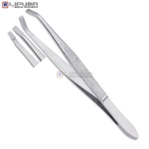 Kit de pinces à épiler de précision pour sourcils avec bord incliné pour le modelage des sourcils et l'application de maquillage - Product Image 6