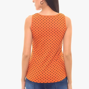 Nuevo Diseño, Venta al por Mayor, Logotipo Personalizado, Ropa de Verano para Mujer, Transpirable, Camiseta Deportiva para Chicas, Camiseta sin Mangas de Algodón Orgánico para Mujer - Product Image 5