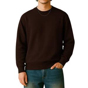 ผู้ผลิต <span class=keywords><strong>OEM</strong></span> เสื้อสเวตเชิ้ตคอเต่าผ้าฝ้าย 430GSM พิมพ์ลายดิจิทัลตามสั่ง พร้อมซัพพลายเออร์ปกเสื้อแบบริบ - Product Image 4