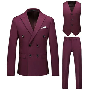 Trajes Formales para Hombre, Blazers, Esmoquin, Traje de Fiesta, Boda, Informal, de Negocios, Pantalón, Chaqueta, con Logotipo Personalizado - Product Image 5