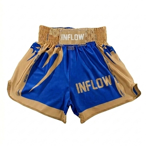 Pantalones Cortos de Boxeo MMA Venum para Hombre, Negros y Verdes, con Estampado por Sublimación, de Secado Rápido, de Poliéster, para Artes Marciales Mixtas, Corte Regular - Product Image 4