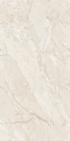 Carreaux de sol en porcelaine solide moderne Pansy Ivory, surface polie, 600x1200mm, antibactériens, antidérapants, pour chambre, appartement, hôtel