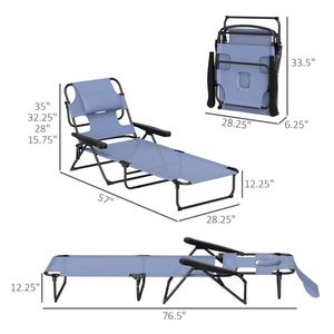 Chaise longue confortable pour la détente en plein air - Product Image 2