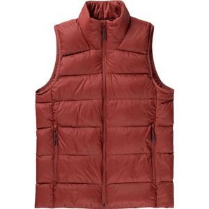 Gilet d'hiver matelassé pour homme, fermeture éclair, sans manches - Product Image 1