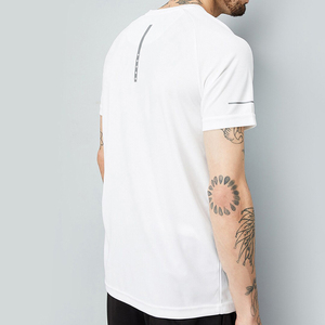Camisetas Ringer Vintage de Algodón y Poliéster de Alto Gramaje, Lisas, Cuello Redondo, para Hombre, Gruesas, para Verano, Venta al por Mayor - Product Image 4