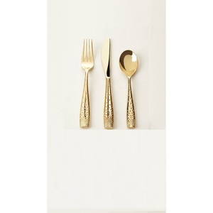 Gold Cutlery Set Stainless Steel Flatware Electroplated <b>Mirror</b> Polished Hotel Restaurant Silverware Wedding Tableware Knife Fork - Product Image 2