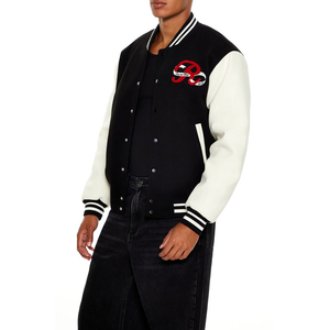 Chaquetas Varsity de Proveedores Directos de Fábrica, Personalizables en Materiales y Colores, Chaqueta Varsity para Hombre de Alta Calidad Totalmente Personalizable - Product Image 4