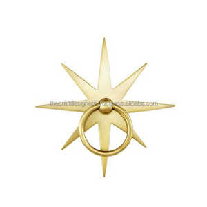 <b>Casted</b> Star <b>Coat</b> <b>Hook</b> Decorative Luxury Wall and Door <b>Hooks</b> Cloths Hanger Brass <b>Hooks</b> in Hardware Items - Product Image 2