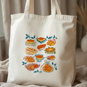 New Design Custom Printed Cotton Canvas Tote <b>Bag</b> New Simple Style Large Cute With Handle Comfortable For Shopping - Product Image 5