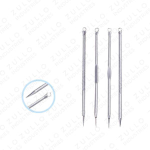 ชุดเครื่องมือดูแลผิวหน้าคุณภาพพรีเมียม ผลิตจากเหล็กกล้าไร้สนิมเกรดผ่าตัด สำหรับกำจัดสิวและสิวหัวดำ - Product Image 1