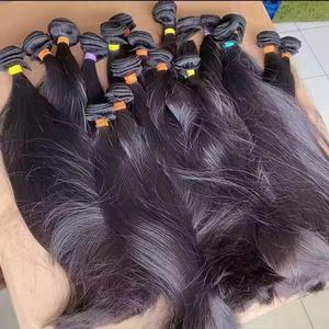 Extensiones de Cabello Humano Virgen Ondulado Indio de 22 Pulgadas, 100% Sin Procesar - Product Image 1
