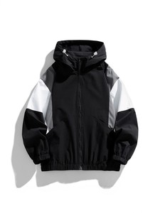 Chaqueta Cortavientos de Nailon y Poliéster de Alta Calidad, Diseño Personalizado OEM, Venta al Por Mayor, Nuevo Estilo, Sin Reseñas - Product Image 2