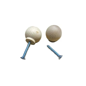 Perillas de madera de diseño de gran venta: perillas de madera para gabinetes, perillas de madera para cajones, perillas de madera de mango, perillas de acacia al precio más bajo. - Product Image 1